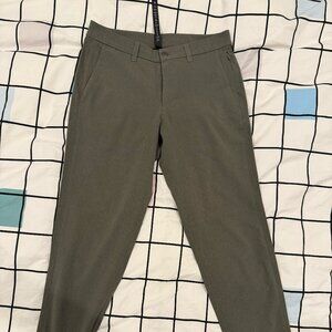 Lululemon Commission Slim‑Fit Pant — Ventlight Fabric (30x30, Green Khaki)